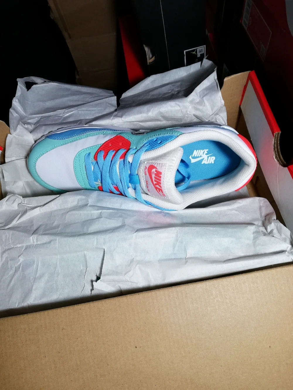 NIKE AIR MAX 90S PEEMIUM WOMEN US SIZE 8.5 BRAND NEW COME WITH BOX - Picture 6 of 13